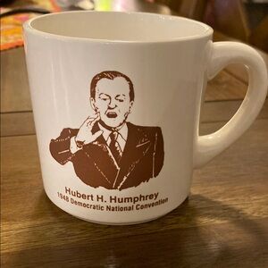 Hubert H. Humphrey 1948 Democratic National Convention White Mug